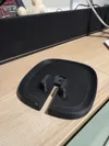 cut out added and base is slightly thicker than original.