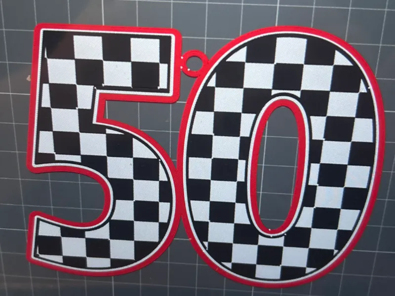 checkered 50