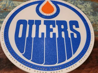 Edmonton Oilers Crib Board