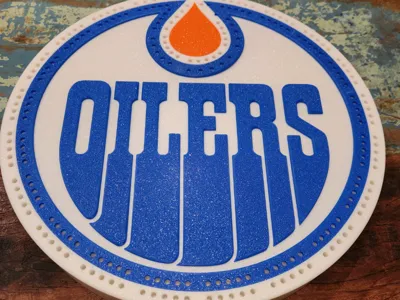 Edmonton Oilers Crib Board