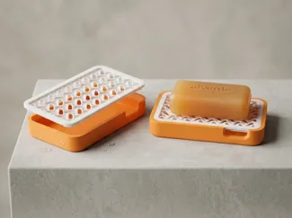 Soap Dish with custom removable insert