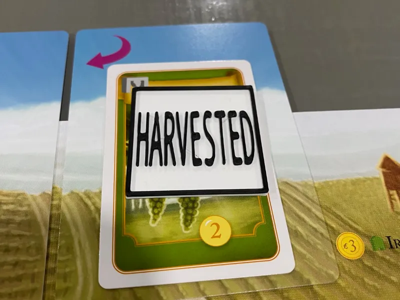 Harvest Token for Viticulture