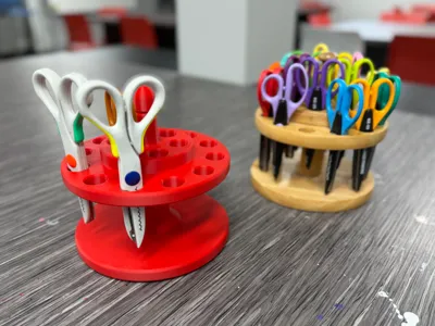 Craft Scissor Holder - Holds 12 Pairs