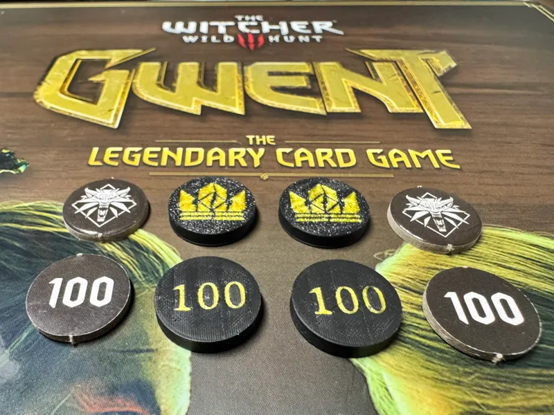 Gwent Score Tracking Tokens