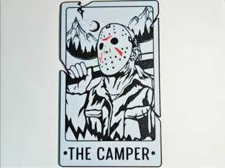 Jason the Camper-Plain Tarot Card