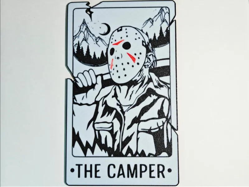 Jason the Camper-Plain Tarot Card