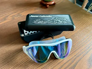 Swimming goggles case