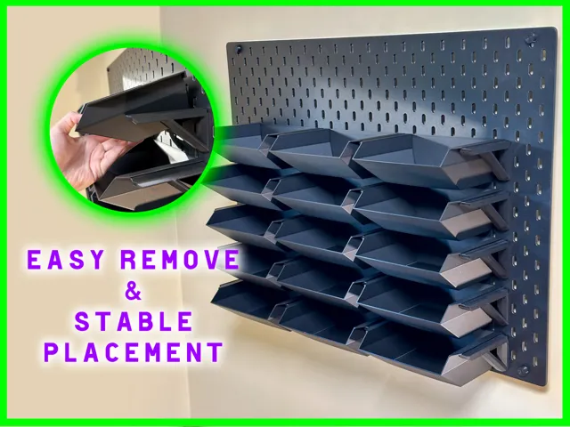 Ikea skadis tray