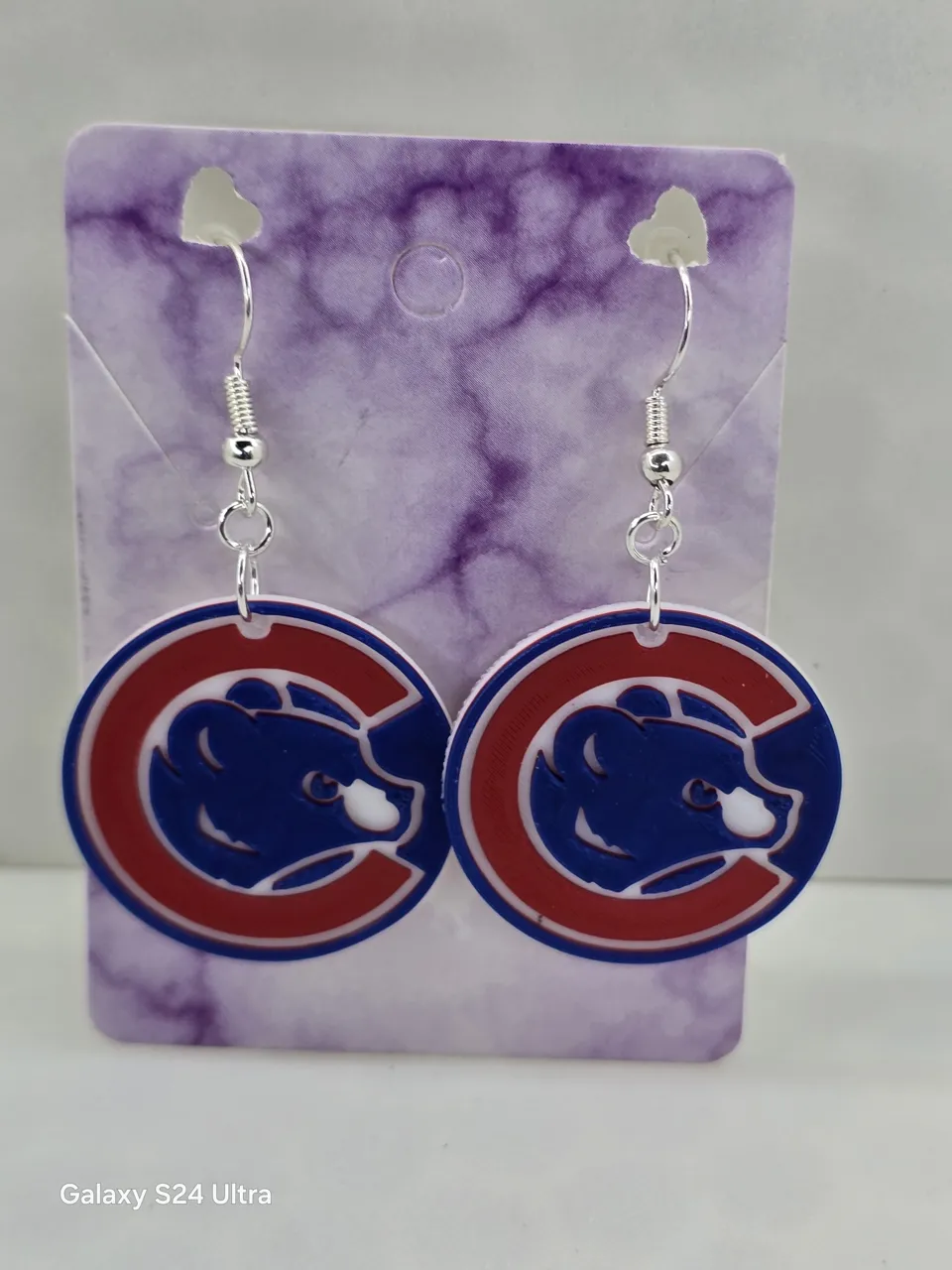 Chicago Cubs Earrings view 4