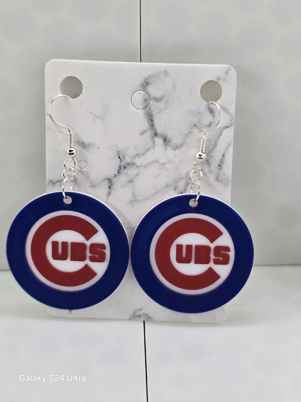 Chicago Cubs Earrings view 2