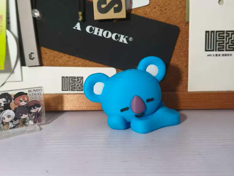 蓝色考拉趴趴