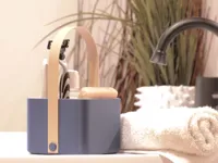 Compact, Minimalist Shower Caddy