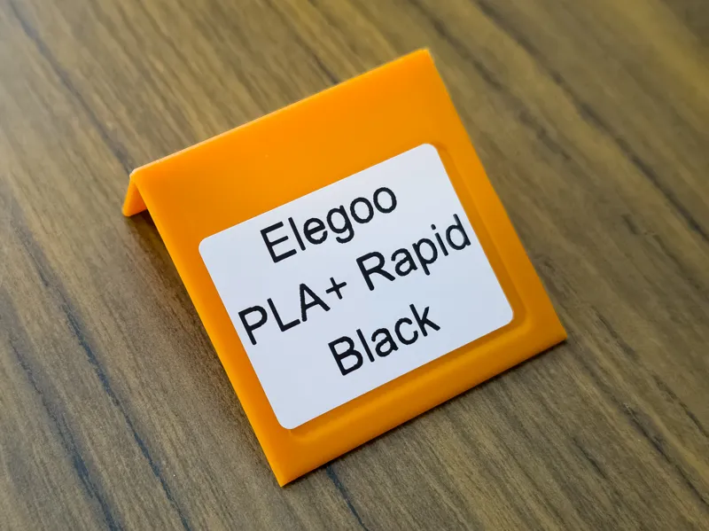 Simple Filament Box Storage Labels