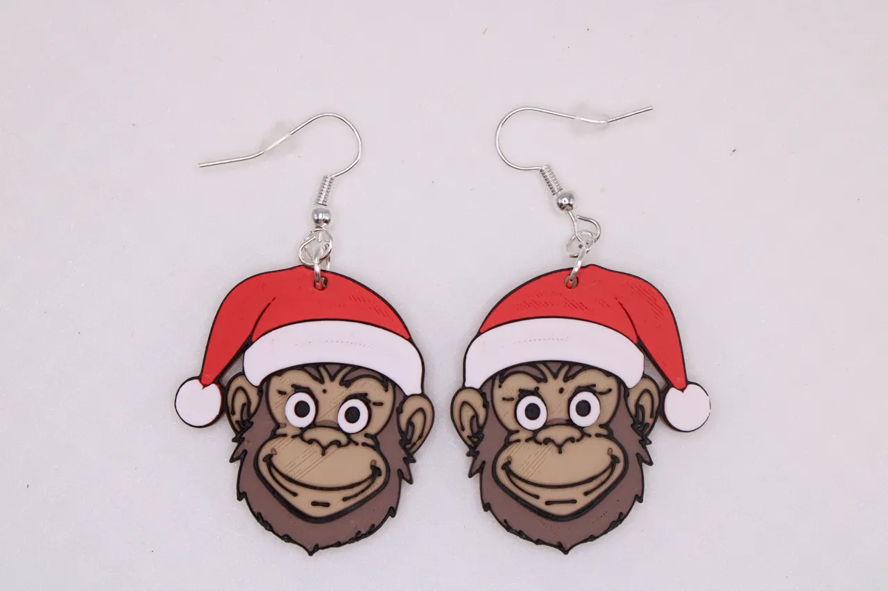 Christmas - Animal Earrings view 4