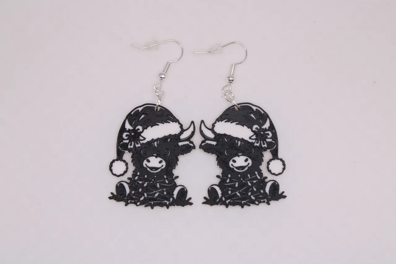 Christmas - Animal Earrings view 3