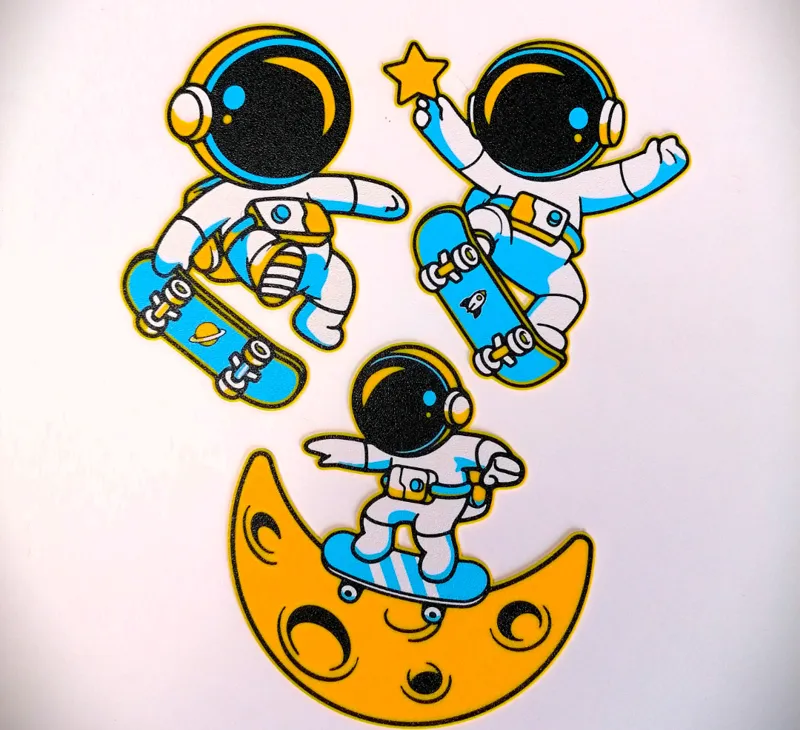Astro Skater Wall Art Collection