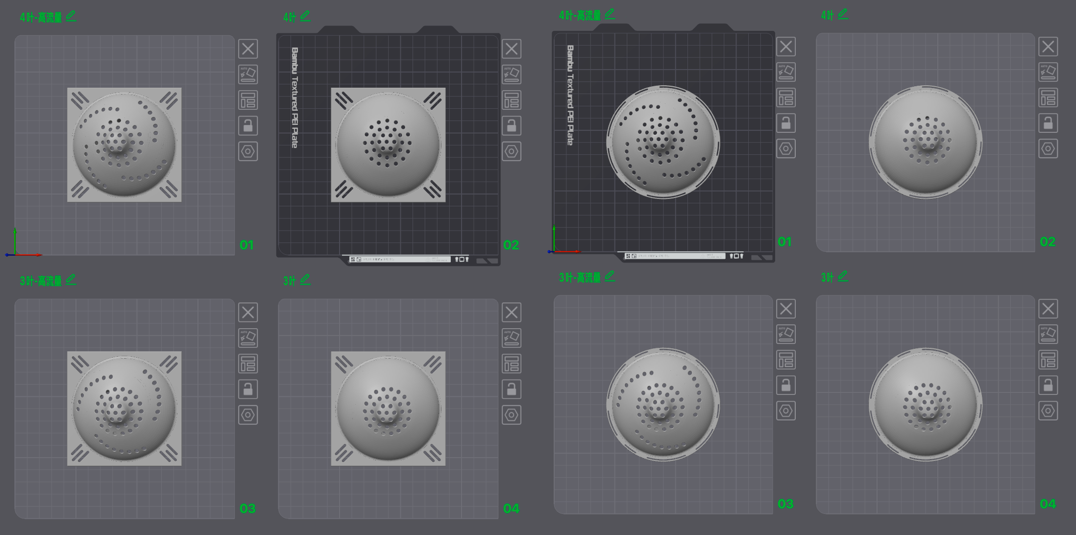 Miniatura 2 do modelo 3D 漩涡地漏 方形 圆形 头发收集器