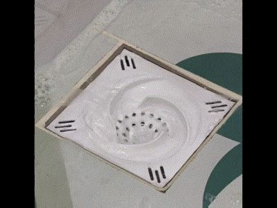 Vortex Floor Drain Square Round Hair Collector