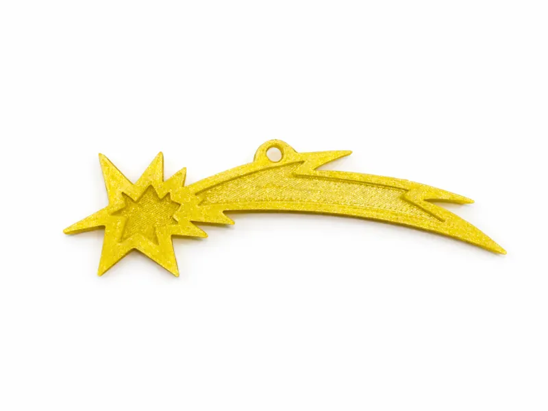 Sternschnuppe Weihnachtsschmuck (Weihnachtsstern)