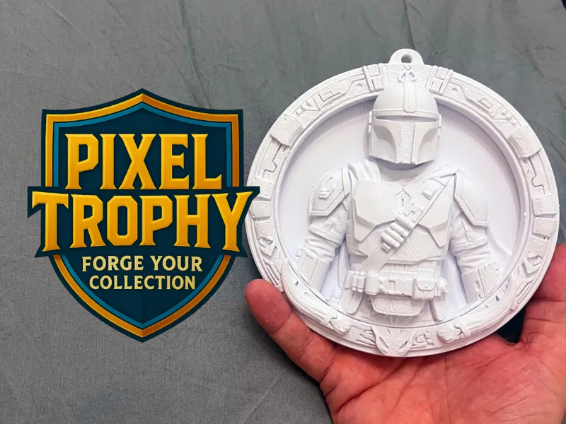 Pixel Trophy – The Mandalorian