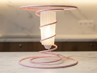 Lamp Shade for IKEA VINTERFINT Vase - Vase Mode