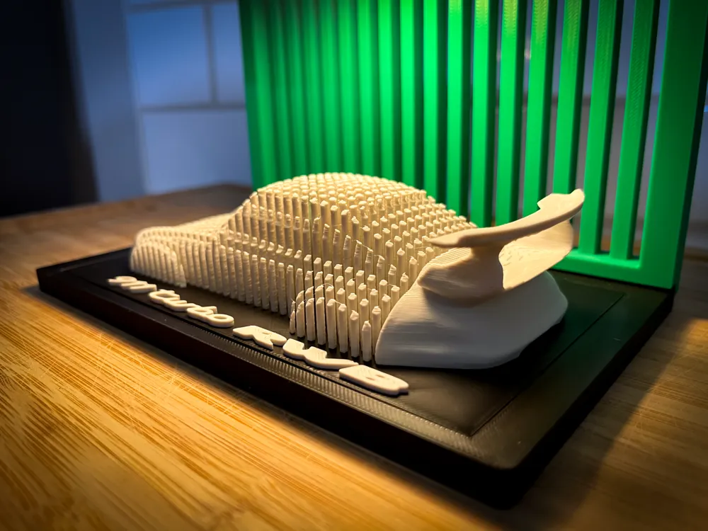 Porsche 911 RWB - Layered Car Art - Free 3D Print Model - MakerWorld