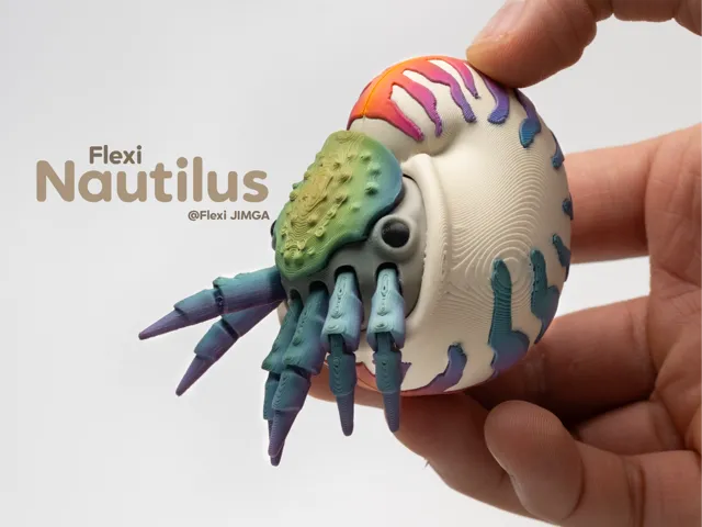 Articulated Nautilus Flexi Print