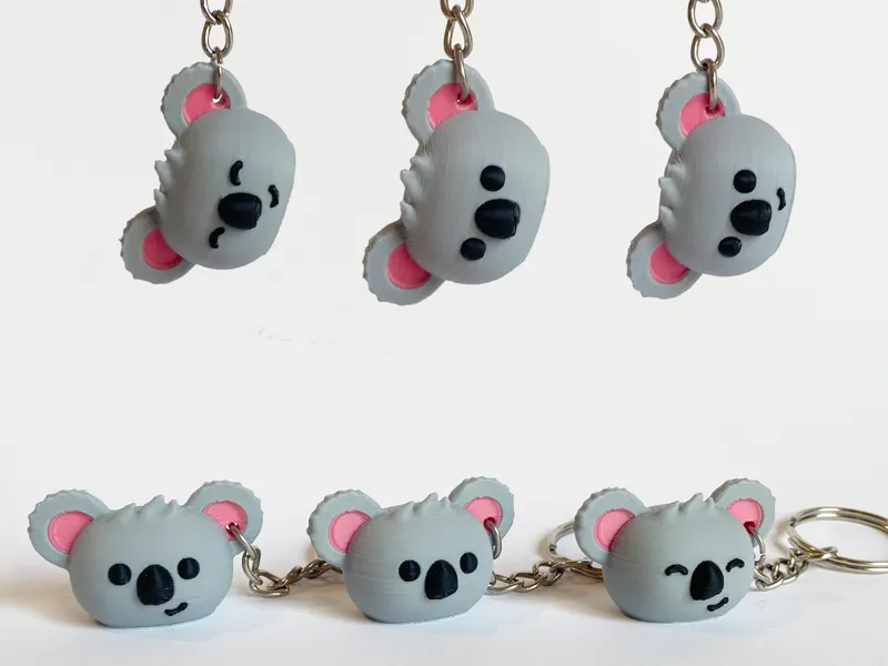 Cute Koala Keychain