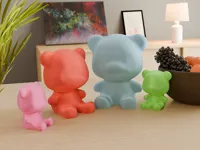 Figurine ourson mignon — photo 2