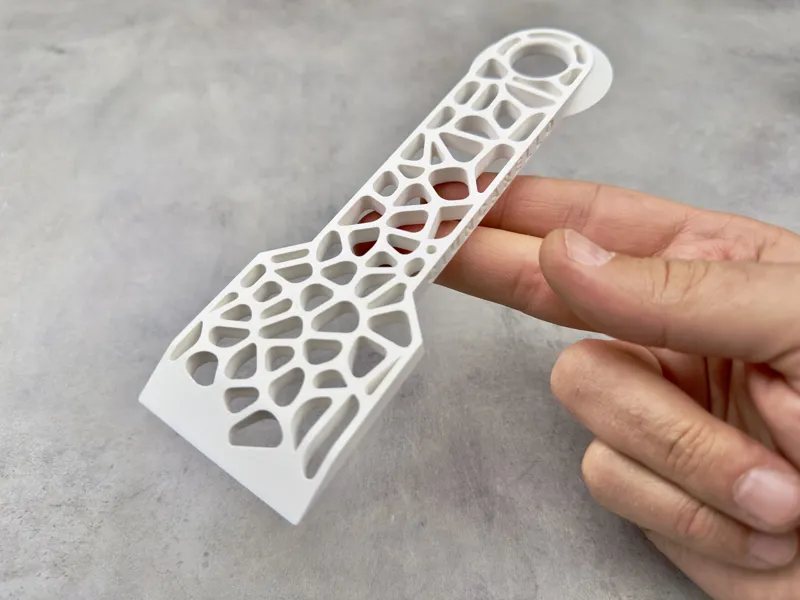 Voronoi bed Scraper