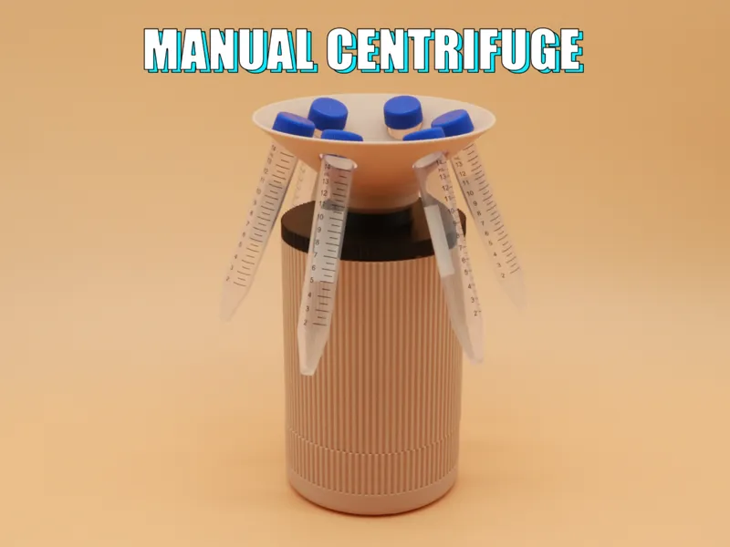 Hand-Powered Centrifuge