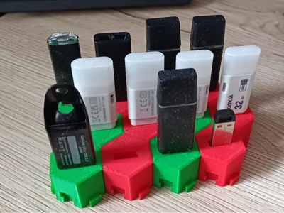 USB-Pen-SD-Holder Modular