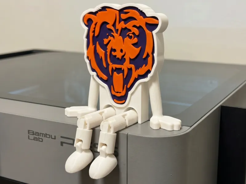 Chicago Bears Buddy (Articulated Flexi legs)