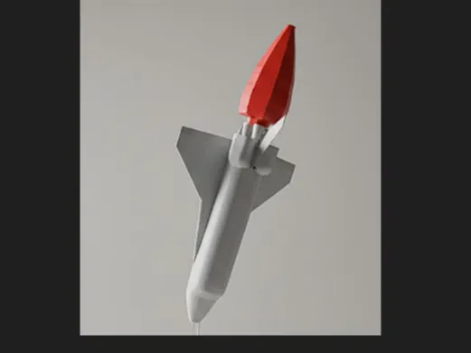 SPACE SHUTTLE TORCH