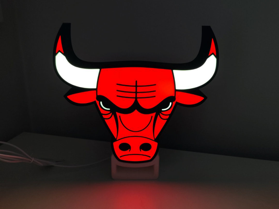 Light box/Lamp Chicago Bulls