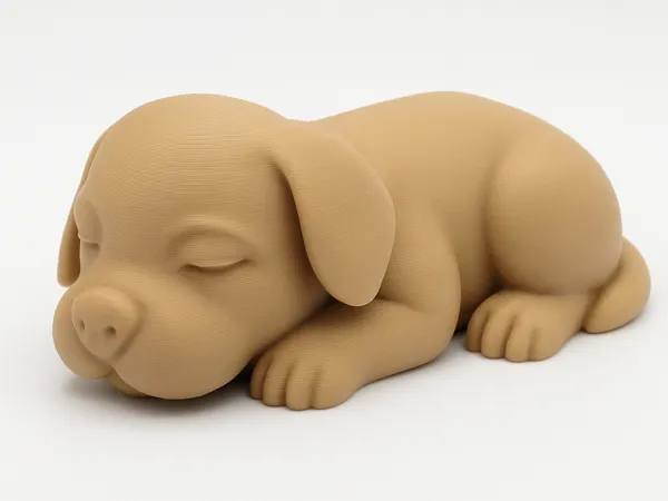Adorable chiot endormi