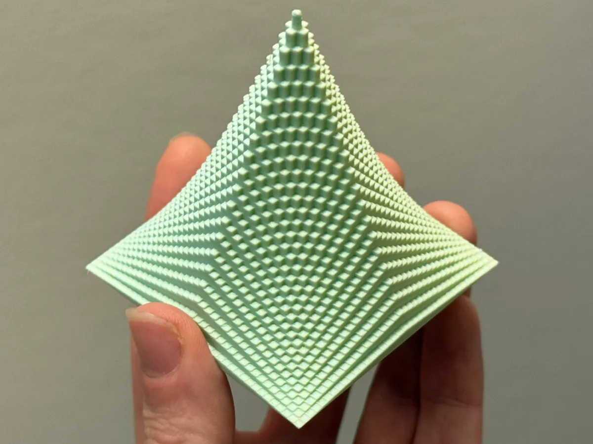 Parabolic Spike Mini Version - Art - PLA - 3D printed product