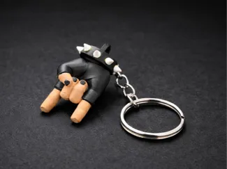 Rock Hand Keychain – Punk/Metal Style