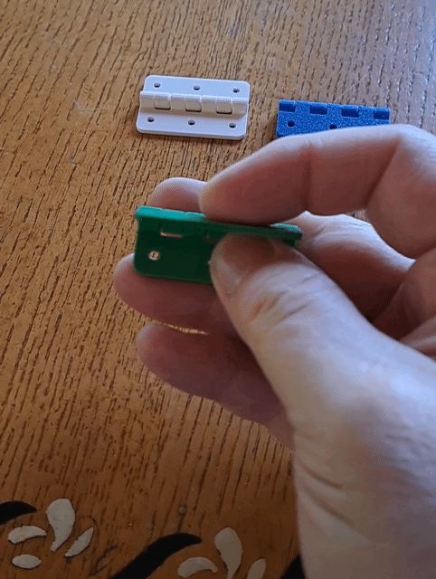Print in Place Hinge Fidget (fully functional!)