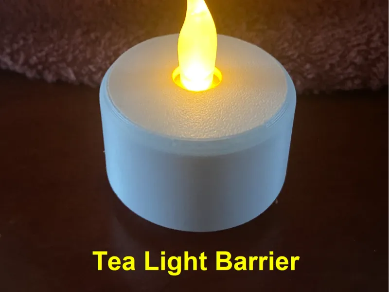 Tea Light Barrier - Safety barrier for kids
