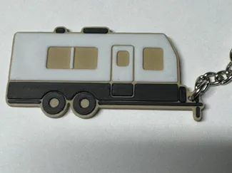 rv trailer keychain
