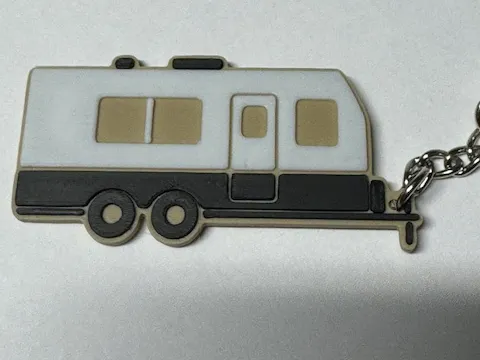 rv trailer keychain