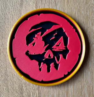 Sea of Thieves Coaster - Skull