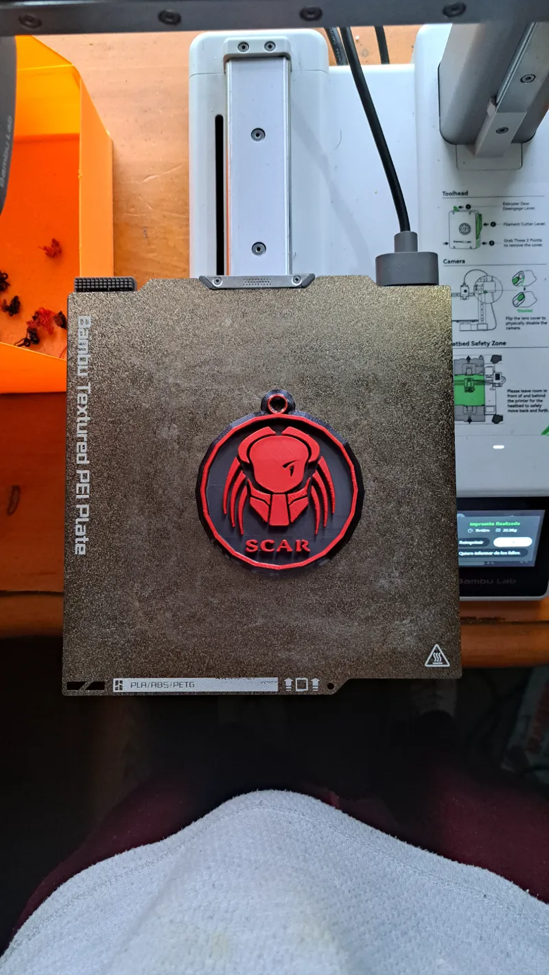 Predator Keychain Scar avp