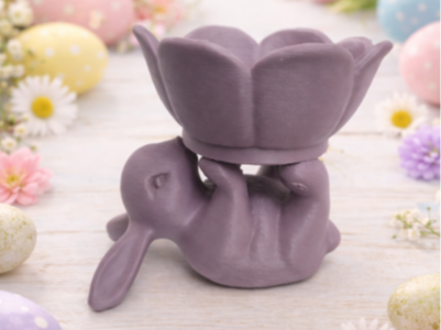 Spring Bunny Egg Holder