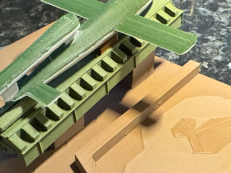 Fieseler F103 V-1 launch track 