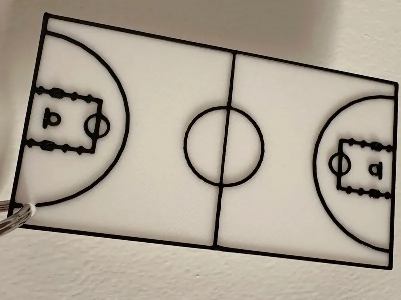 Porte clé basketball