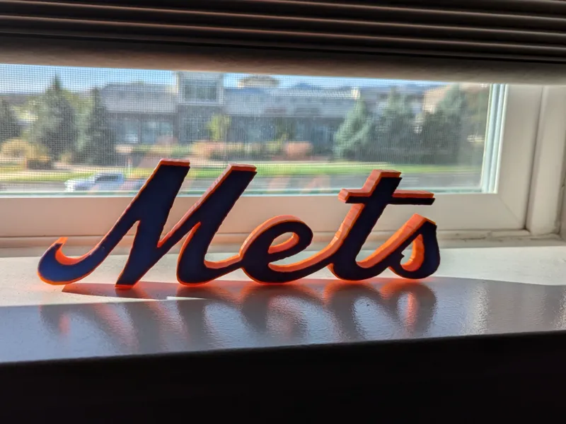 NY Mets Scripted LOGO