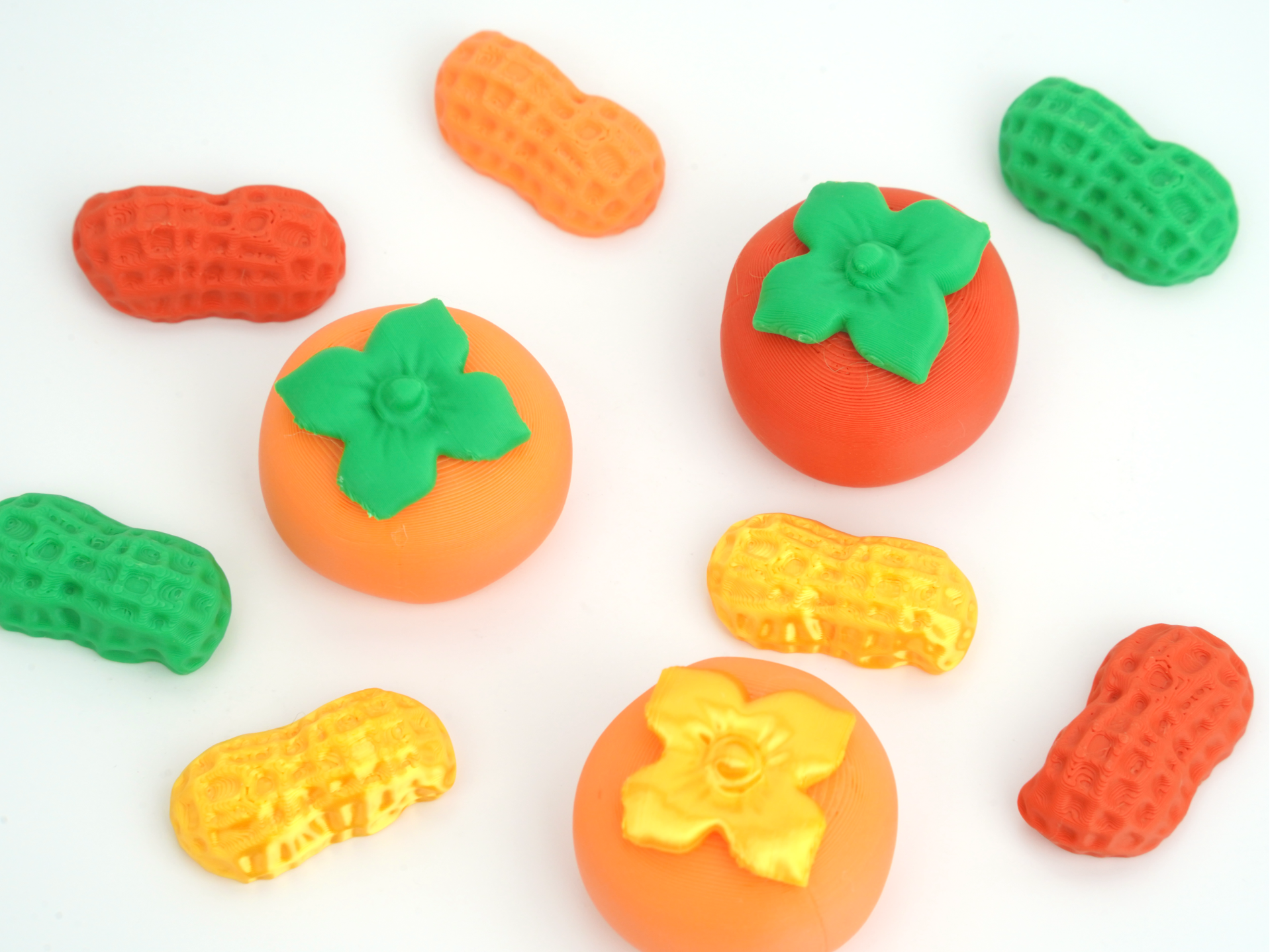 Persimmons and peanuts Magnet Fidget 好事发生冰箱贴