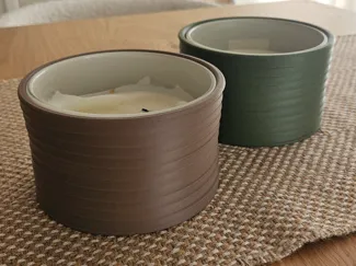 Portavelas de gran tamaño estilo Loewe